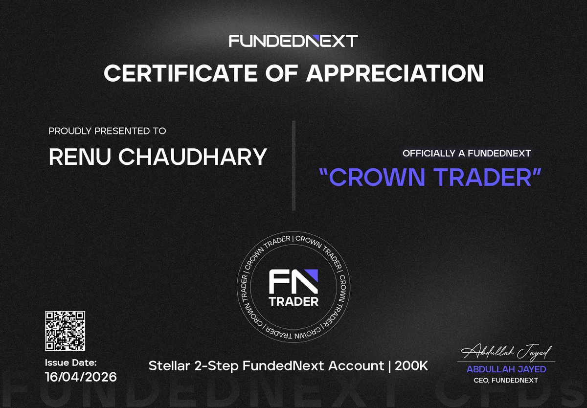 introvertrades's tweet photo. This one hits different @FundedNext 

First big payout — $5,733 💰

From blowing accounts → to getting paid.

Biggest lesson:
You don’t need more strategy…  
You need more discipline.

Grateful. Locked in. Moving forward. https://t.co/f8ReJJWiEE