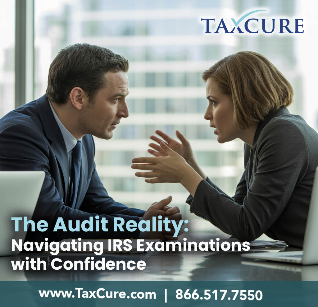 Taxcureco's tweet image. The IRS is currently doubling down on audits for wealthy individuals and complex partnerships. While the "average" audit rate seems low, the lifetime probability is much higher than you might think. 

#IRSAudit #TaxCompliance #TaxAttorney #CPA #TaxCure #FinancialSecurity