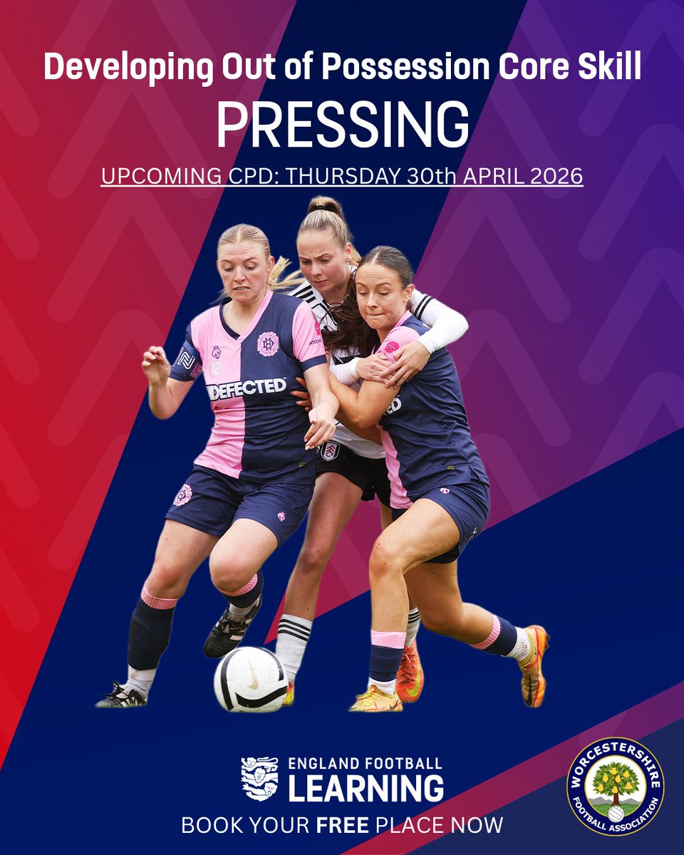 WorcsFA's tweet photo. 𝐔𝐩𝐜𝐨𝐦𝐢𝐧𝐠 𝐂𝐨𝐚𝐜𝐡 𝐃𝐞𝐯𝐞𝐥𝐨𝐩𝐦𝐞𝐧𝐭: 𝐏𝐫𝐞𝐬𝐬𝐢𝐧𝐠, 𝐅𝐢𝐧𝐢𝐬𝐡𝐢𝐧𝐠, 𝐌𝐚𝐫𝐤𝐢𝐧𝐠 &amp; 𝐑𝐞𝐜𝐞𝐢𝐯𝐢𝐧𝐠 ⚽️

Free Coach Development workshops available from now till the end of the season 

https://t.co/jH4niLs8CC

@EnglandLearning @EnglandFootball https://t.co/8pZQDLtulx
