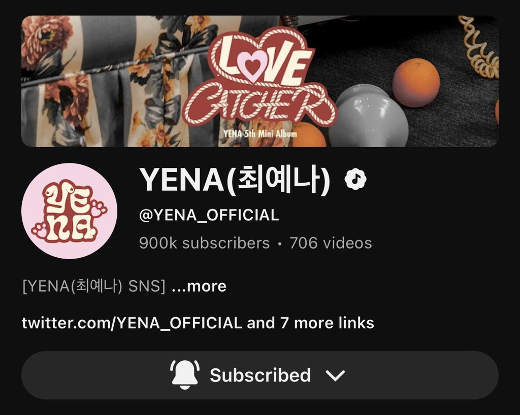 YENA Charts tweet media