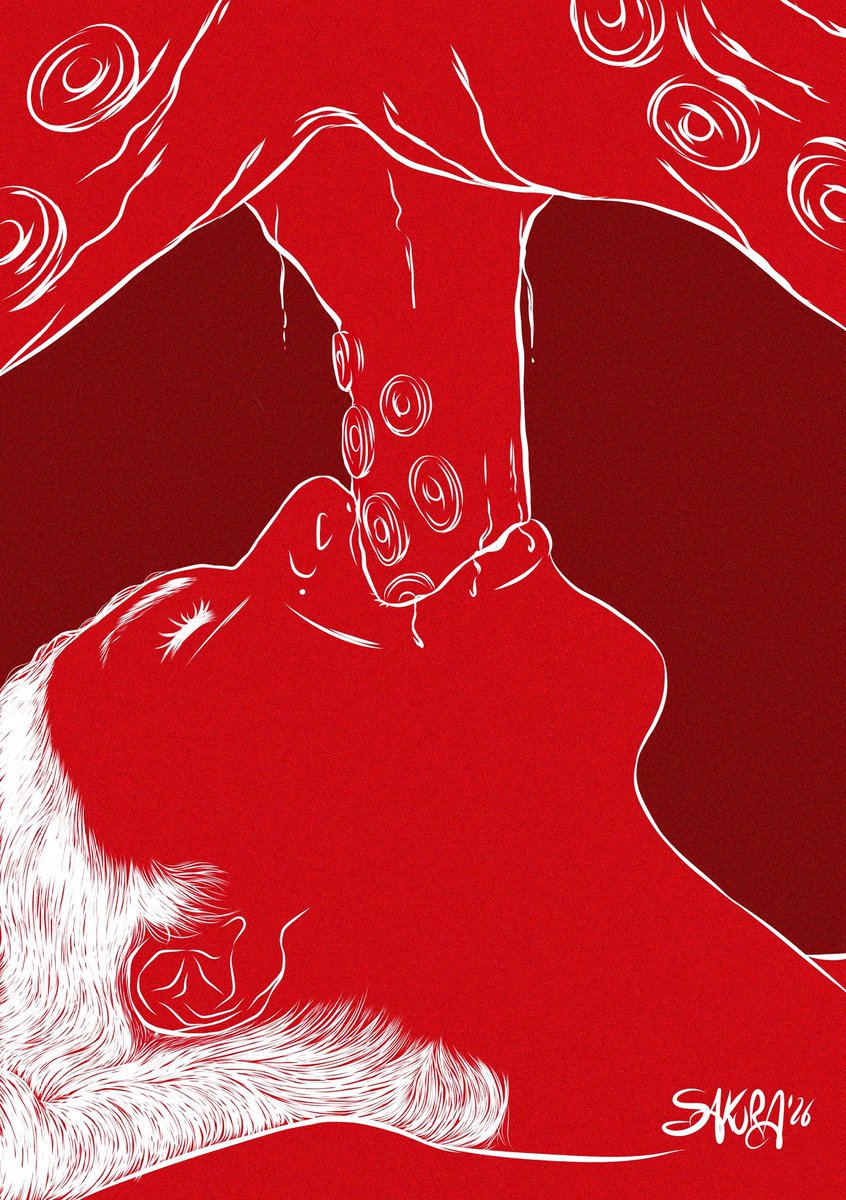♡" I love the way you shut me up " ♡ 
#drawings #erotic #bdsmِ