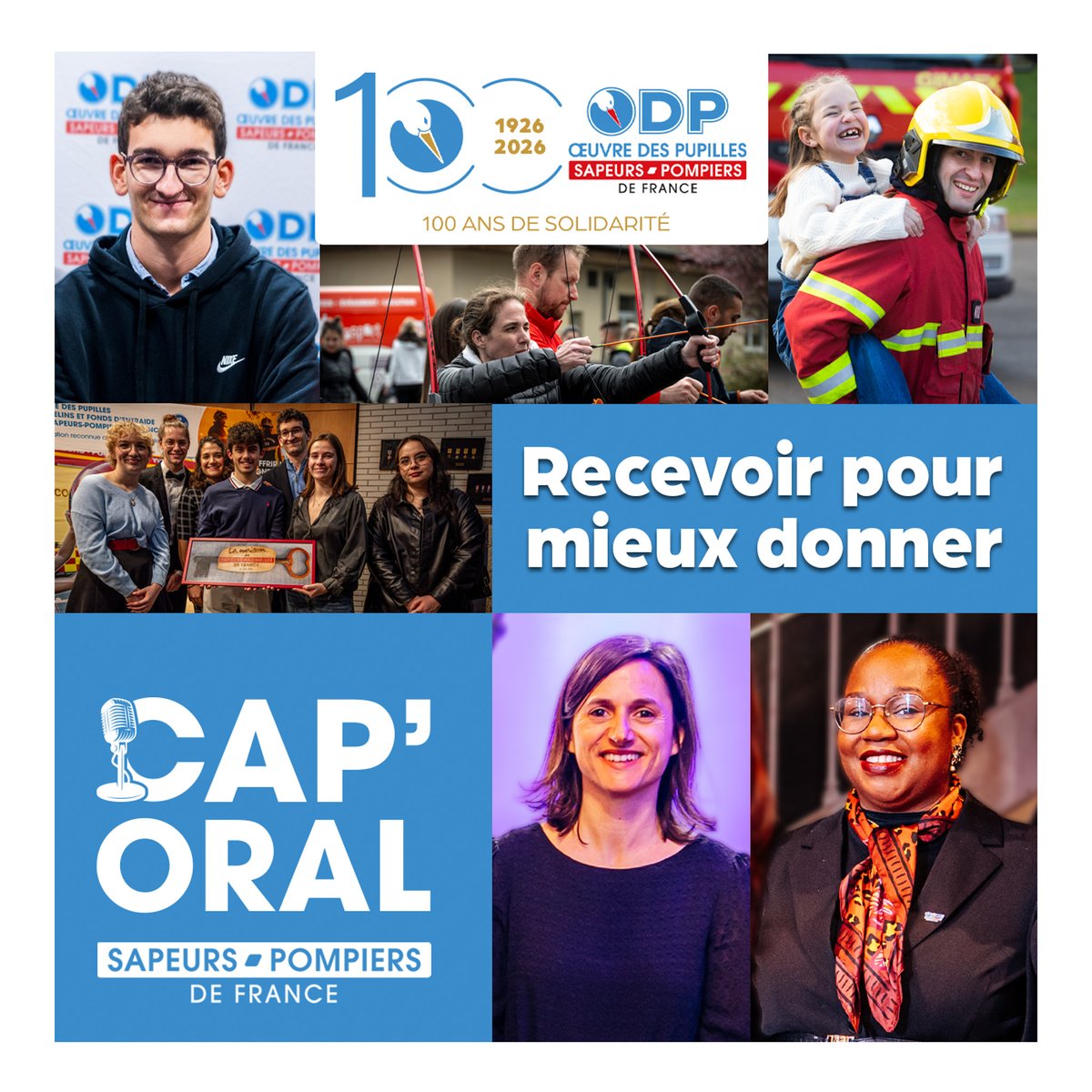 OdpPompiers's tweet image. #Podcast | L’#ODP accompagne les orphelins des @PompiersFR grâce à la générosité de donateurs et à l’engagement de toute une communauté.

Aides financières, soutien moral : chaque geste compte.

J'écoute ici 🎧 : bit.ly/48RaXNv