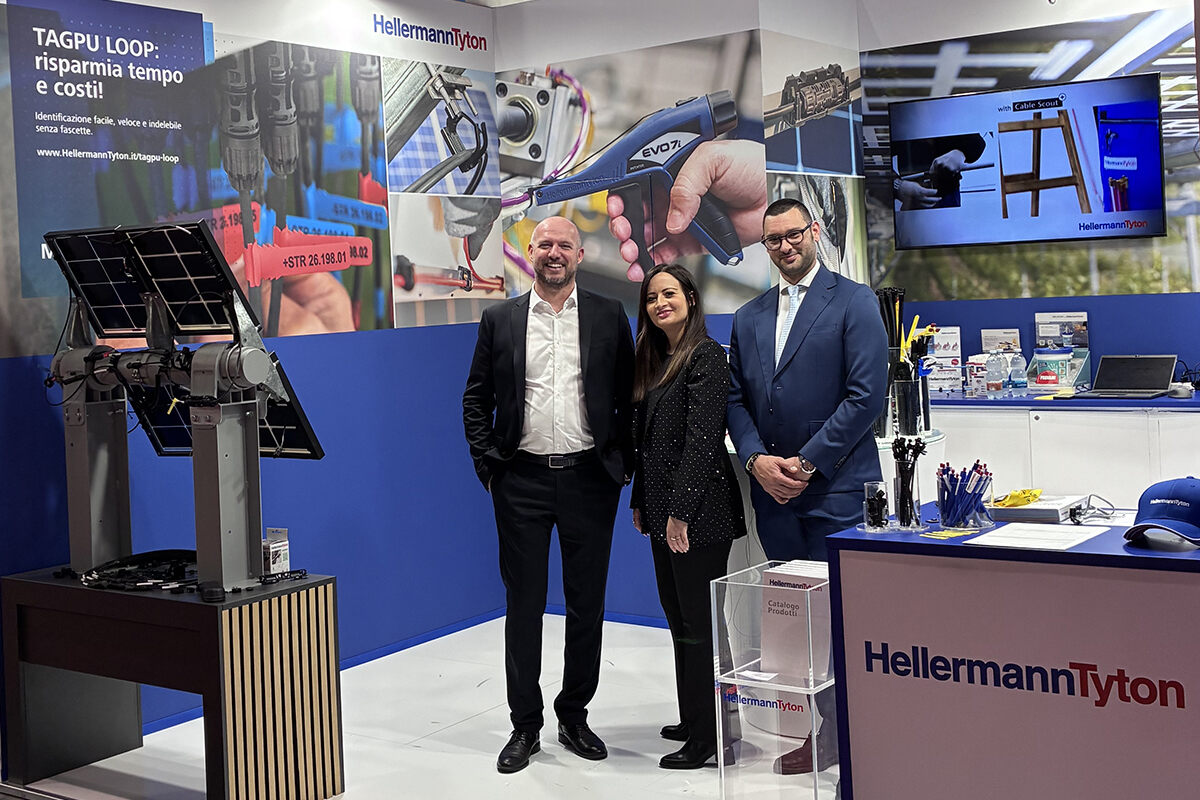 #Elettromondo2026: si parte oggi! 
Da oggi #HellermannTyton è a Elettromondo, alla Fiera di Padova. 
Il nostro team è pronto ad accogliervi allo stand 145 – Pad. 8 per mostrarvi da vicino le soluzioni dedicate alla gestione professionale dei cavi negli impianti fotovoltaici e non