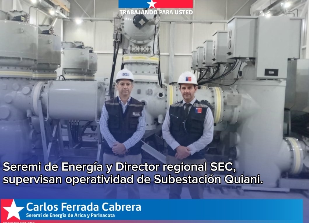Seremi Energía Arica-Parinacota ⚡ tweet media