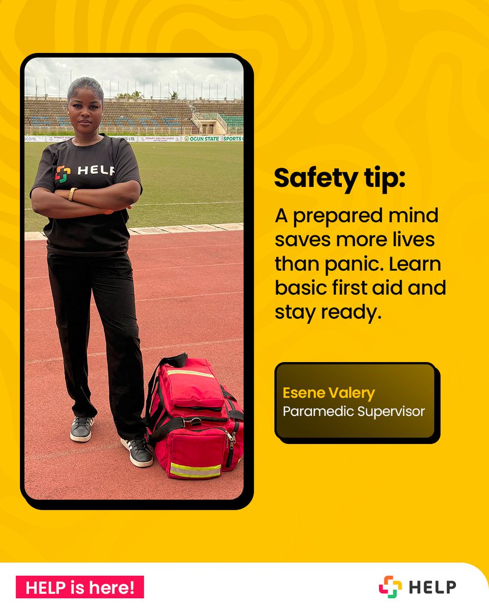 help_station_'s tweet photo. This month, we’re shining the spotlight on Valery, one of our amazing Paramedic who keeps saving live.
 
Why We Love Her:
With 4years of experience in emergency response, Valery has seen it all-and she knows that prevention and preparation are just as important as quick response. https://t.co/P5oDiSRRWd