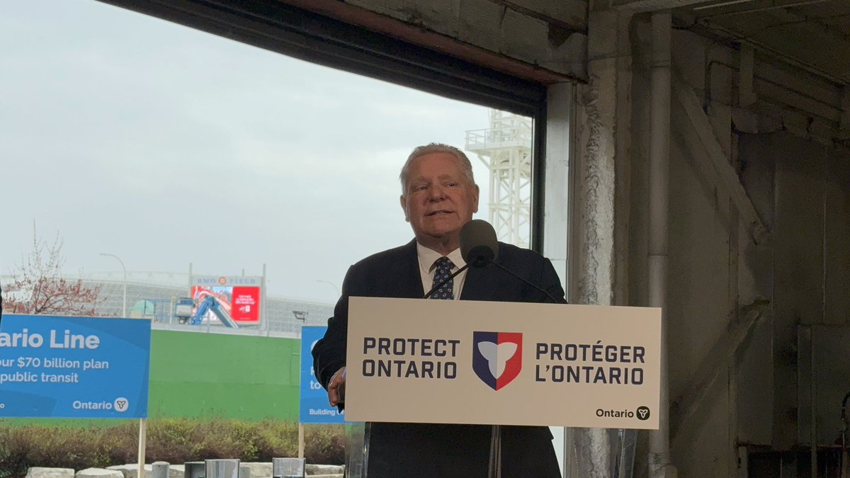 ColinDMello's tweet image. Premier Doug Ford says he agrees that grocery store prices are thru the roof. 

Still, he says the province won’t intervene and prevent surveillance pricing. 

The premier also says the idea of city/province-run grocery stores is “socialism.”

#onpoli