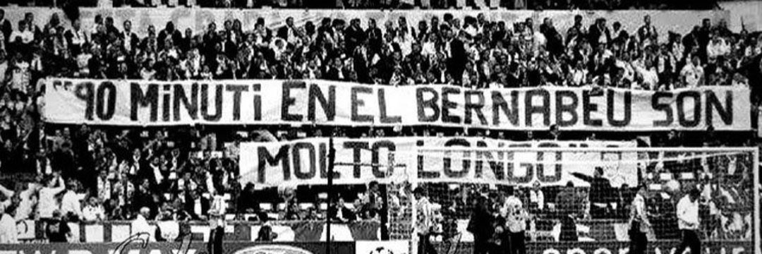 Kkkkkkkkkkkkkkkkkkkkkkkkk 
Bayern postou frase histórica da torcida do Real Madrid pra provocar. Mas os caras juram que foi porque o Palmeiras copiou ano passado! Kkkkkkkkkk 

Pow, galera. Se preservem! 🤣🤣