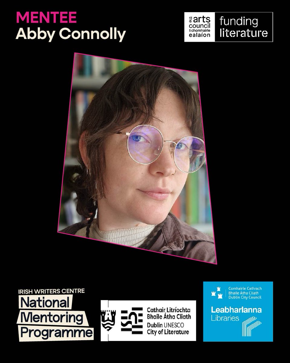 IrishWritersCtr's tweet photo. We are thrilled to today announce the writers selected from across Ireland to take part in our 2026 National Mentoring Programme, drawn from a record number of applicants and working across genres. Awardees will benefit from the sustained mentorship of an established writer throughout the rest of the year, to help them develop their craft.

Meet some of selected writers here:
Aaron Hickland, @Hiicker 
Abby Connolly
Alice Lynch
Angela Lyons