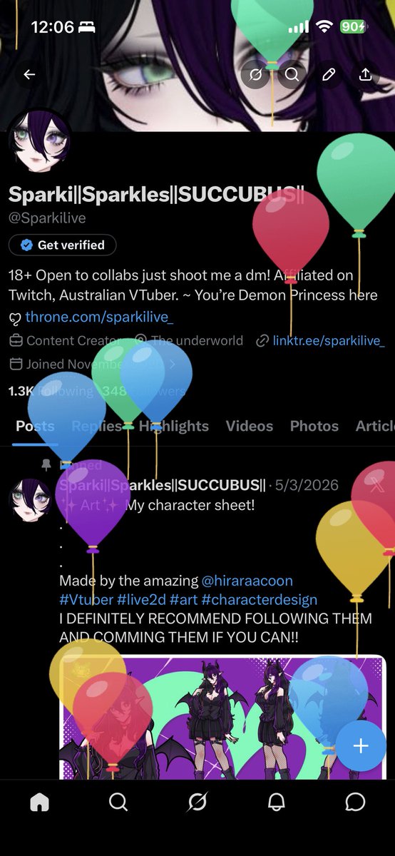 Sparki||Sparkles||SUCCUBUS|| tweet media