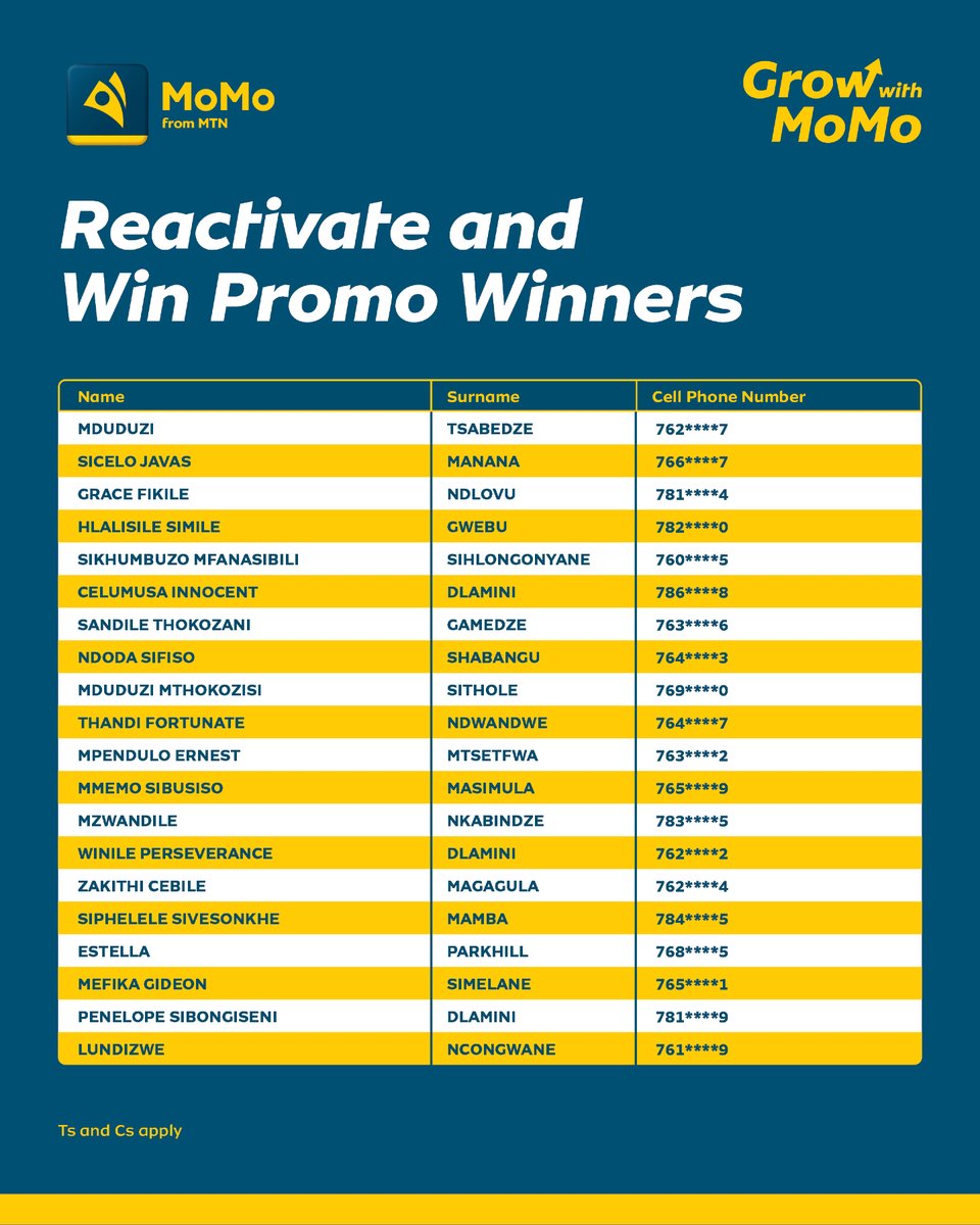 MoMo from MTN Eswatini tweet media