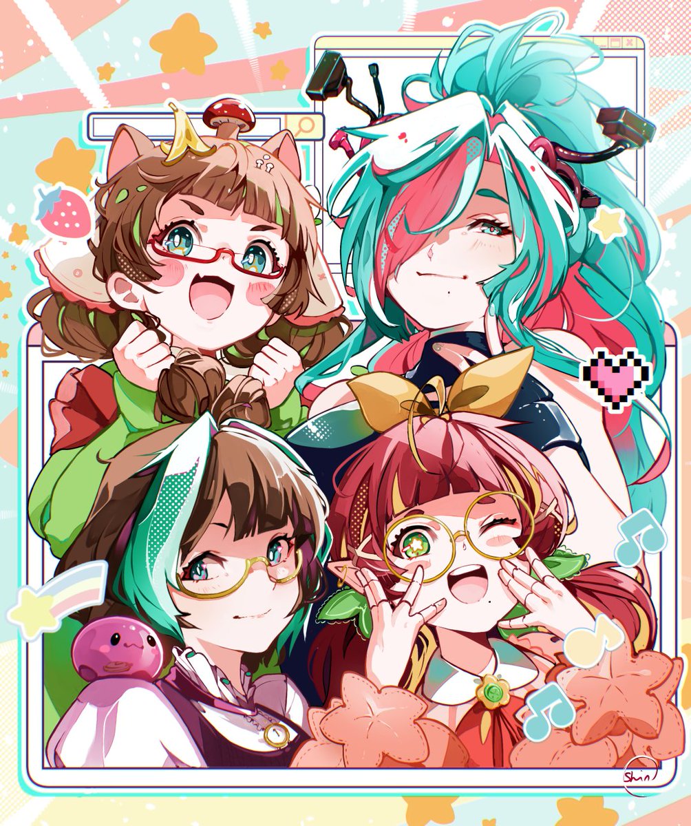 yamishinoficial's tweet photo. Et voilà la fresque complète des queen du REdebut!!
Bravo à vous les filles vous êtes superbes!
Gift pour @kikitchiwi @HanaMomijii et @echorosen !
art by me <3 https://t.co/bJptoaHfod