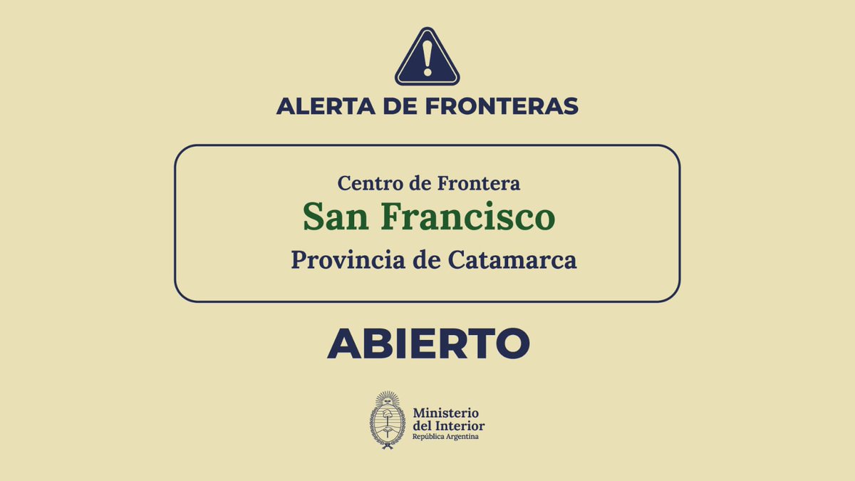 Ministerio del Interior tweet media