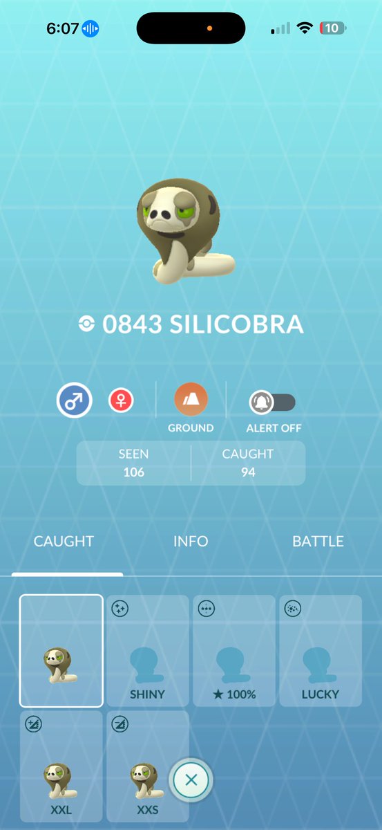MonsterMody's tweet photo. Any silicobra enjoyers 🐍 #Pokémon #Pokemongo https://t.co/76rrj2kgSF