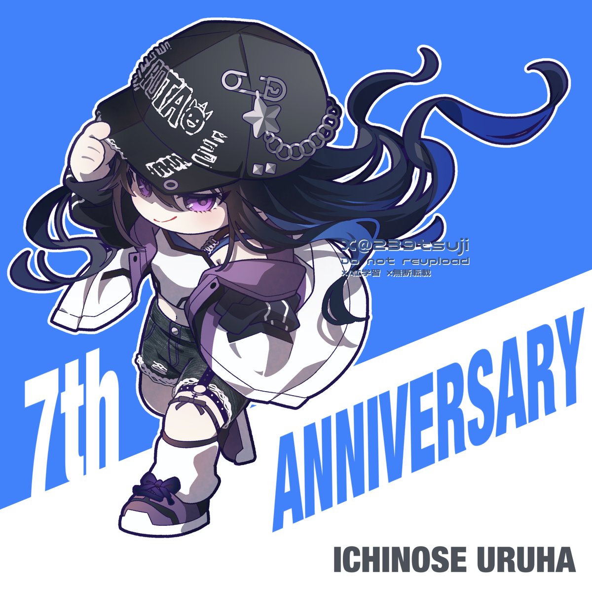 239tsuji's tweet image. #一ノ瀬の絵 
#一ノ瀬うるは7周年 🎉