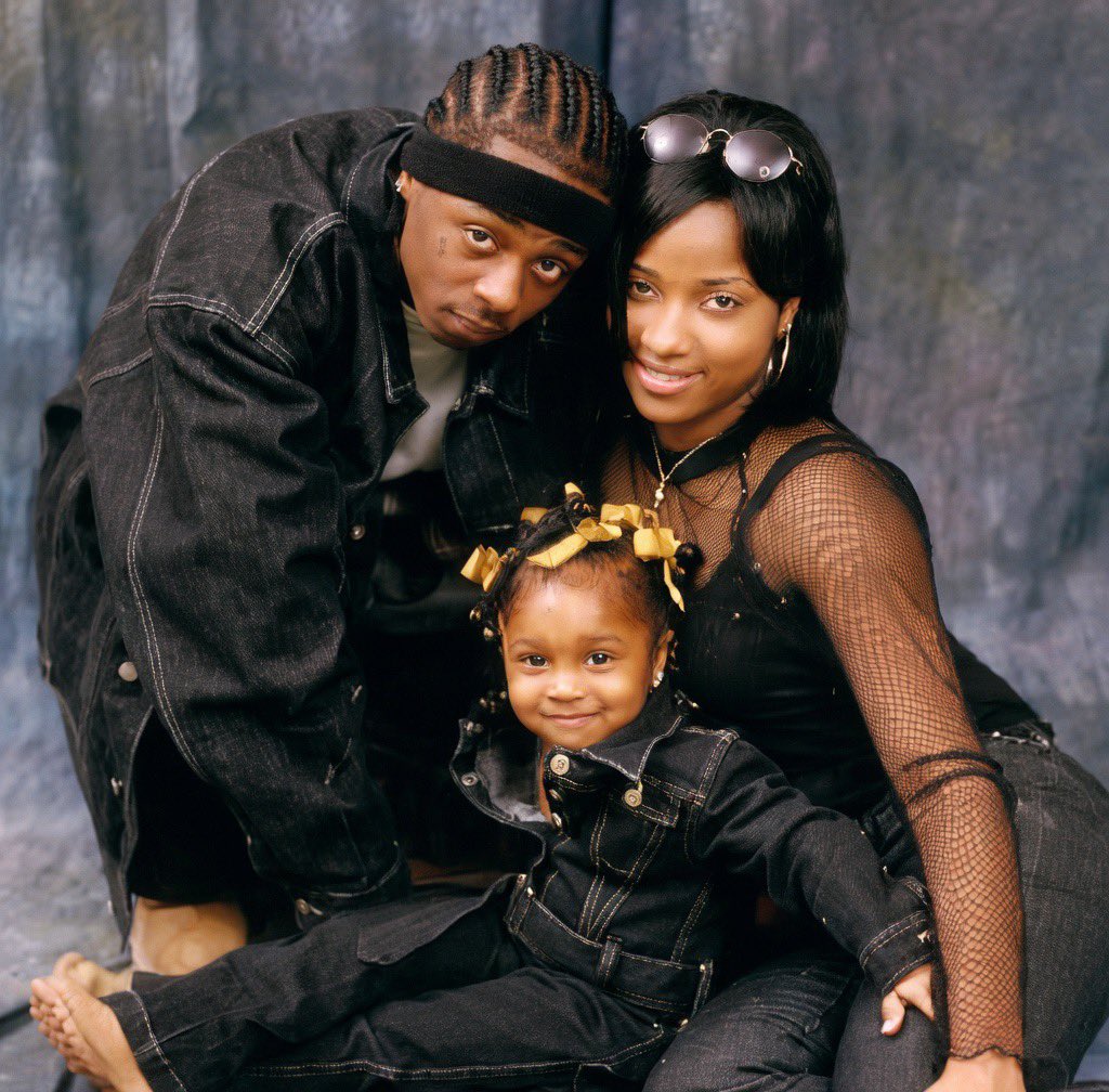 Young Lil Wayne, Toya Johnson &amp; baby Reginae Carter. #TBT