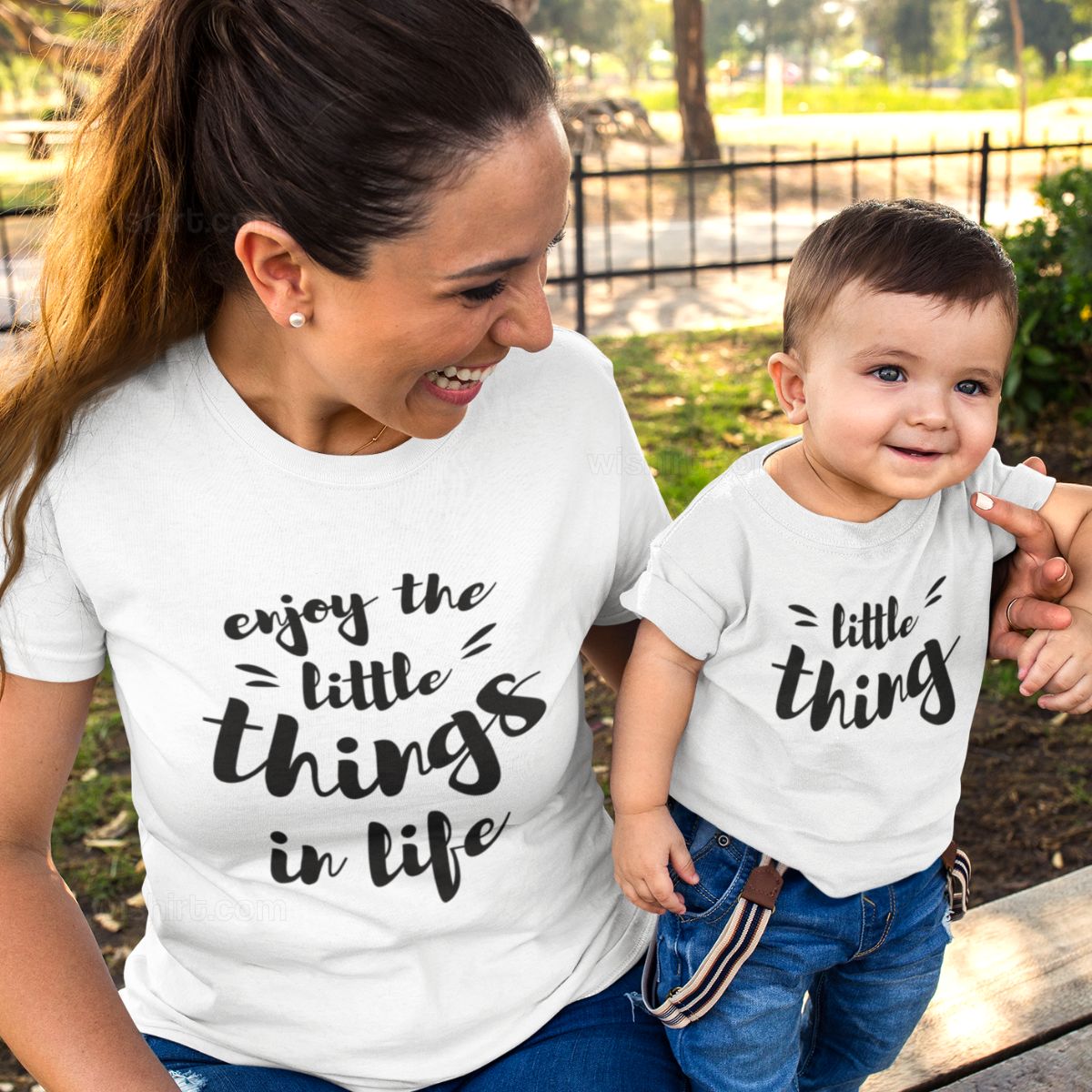WishirtCom's tweet photo. Matching Mother and Baby T-shirt Set - Little Things
https://t.co/SRpubwtGmK

👉 Do you also think it's important to enjoy the little things in life?

Set of mother and daughter or son t-shirts, with a message that is an inspirational reminder to appreciate the simple moments in life and find joy in the simple things of everyday life.

Perfect for Mom and Kids, the mom's t-shirt features the message "Enjoy the Little Things in Life" and the kid's the message "Little Thing", with a timeless design these t-shirts are perfect for celebrating the special moments experienced in family.

Plus, matching t-shirts is a fun and unique way to show your togetherness and affection, making mom and son or daughter feel closer to each other. 

Order a set of unique t-shirts from Wishirt today, just like this one, we have several that make memorable gifts for Mother's Day.

#wishirt #mothersday #giftformom  #matchingtshirts #momandkids