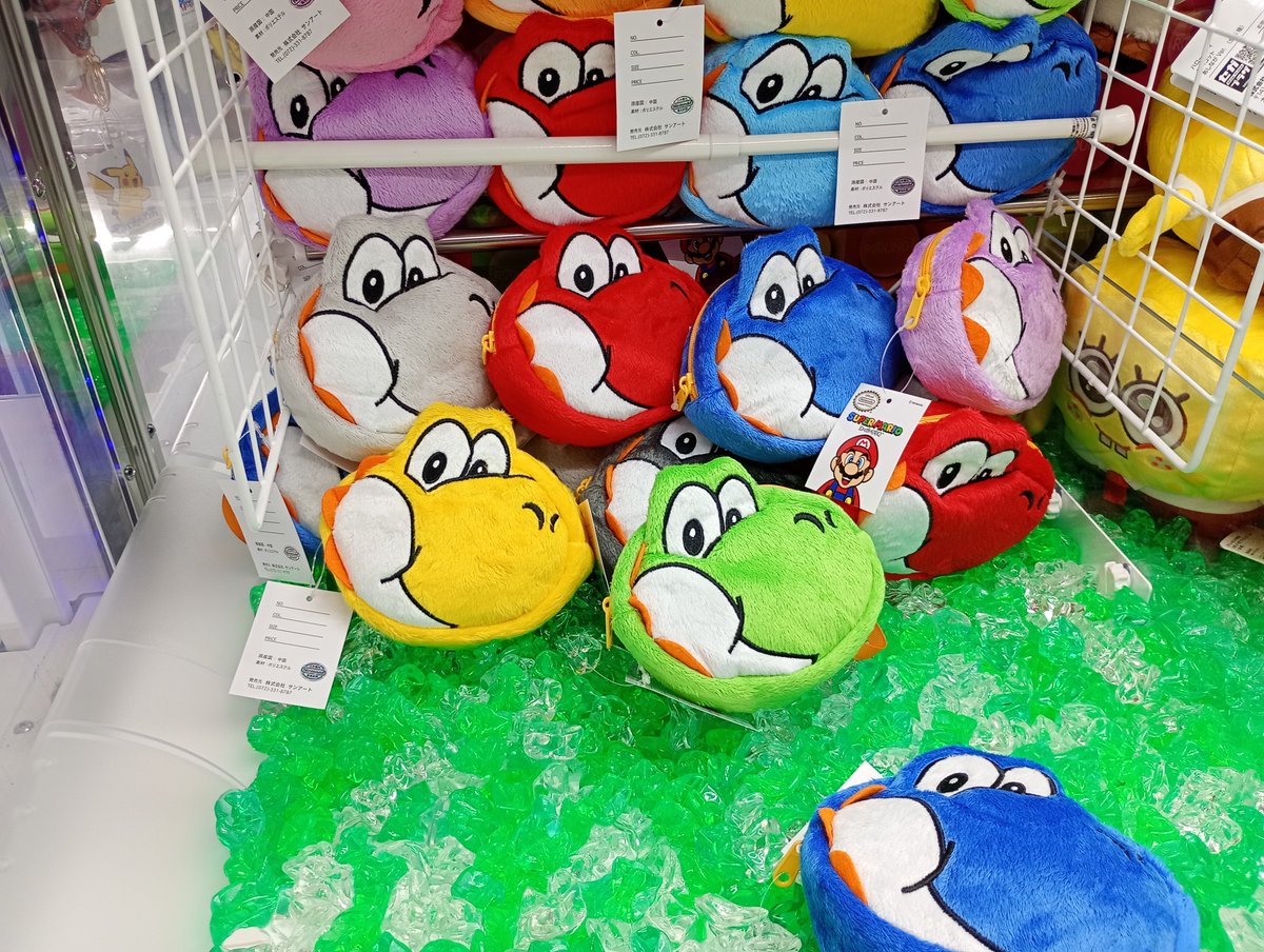 新景品情報】 #スーパーマリオ よりちびリュックヨッシーが登場しま