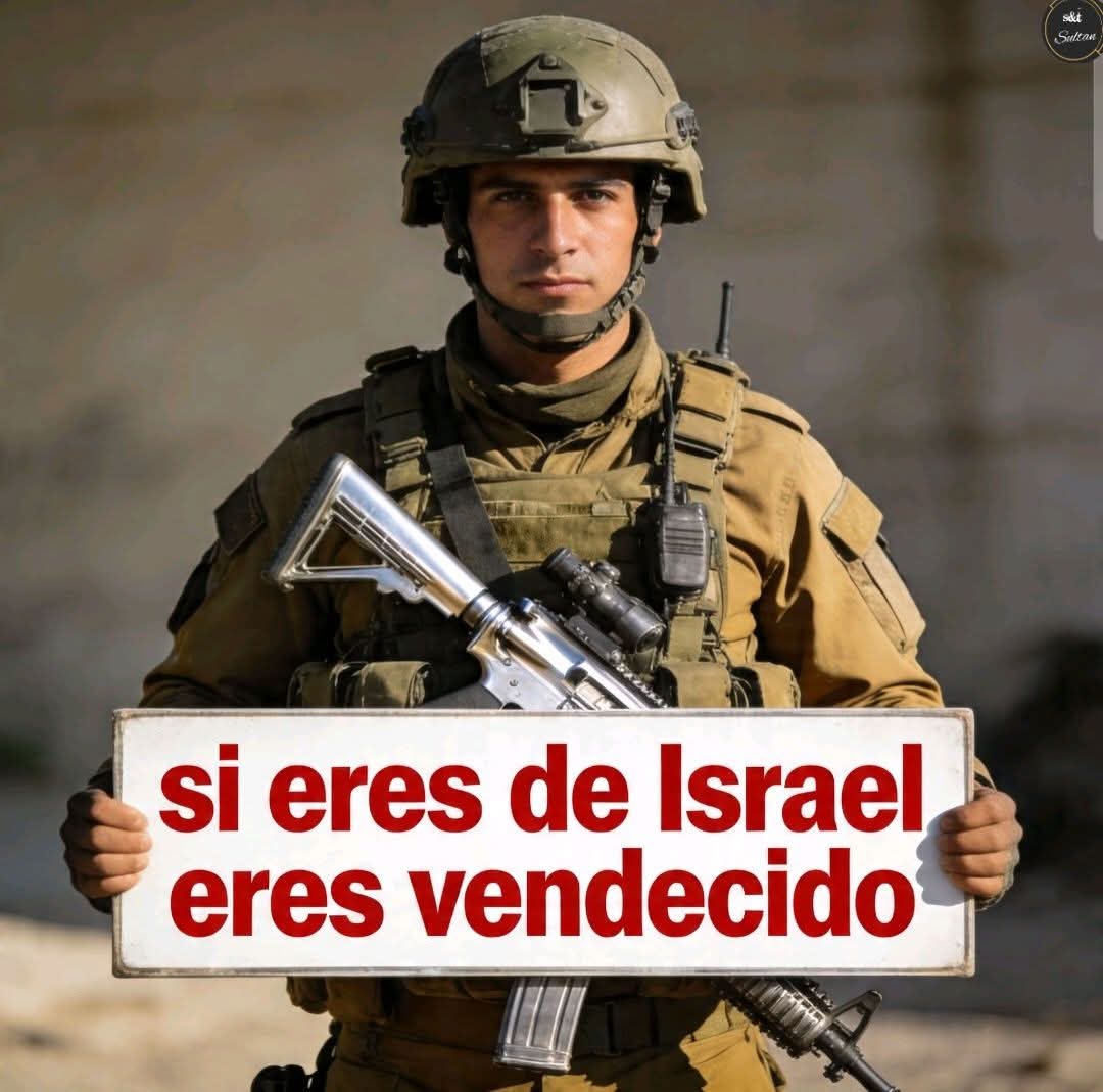 Este es el nivel intelectual y cultural de los latinos judíos sionistas... Sin mayúsculas, sin puntos, sin comas y escribiendo «bendecido» con uve...