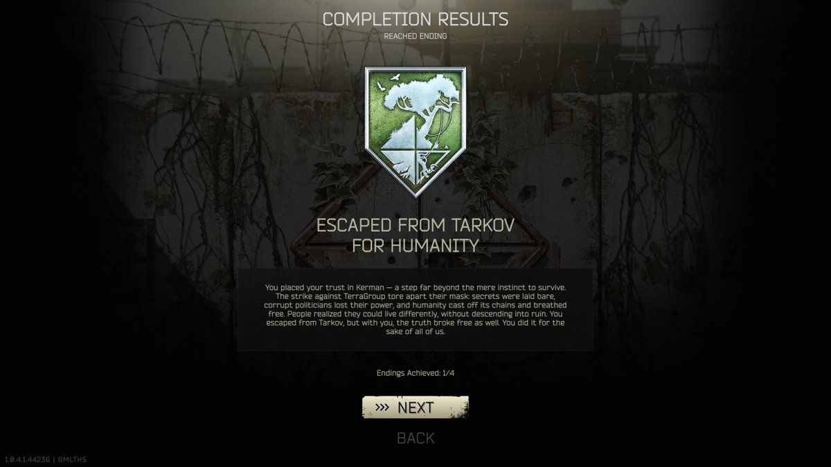 juankar_hh's tweet photo. 8 años de viaje.
3162h de juego.
El camino tocó su final.

Hemos Escapado de Tarkov🖤
#EscapeFromTarkov https://t.co/ckL8oC5iBA