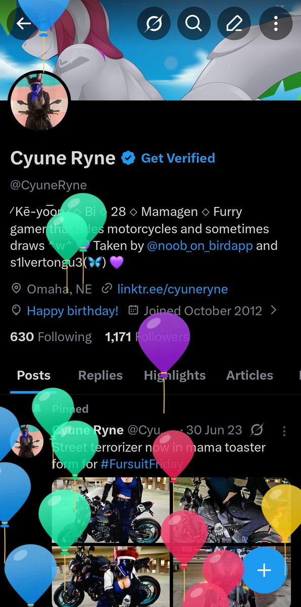 CyuneRyne's tweet photo. Oh look~, the balloons are back again~! >w< https://t.co/vZYc20qNlV