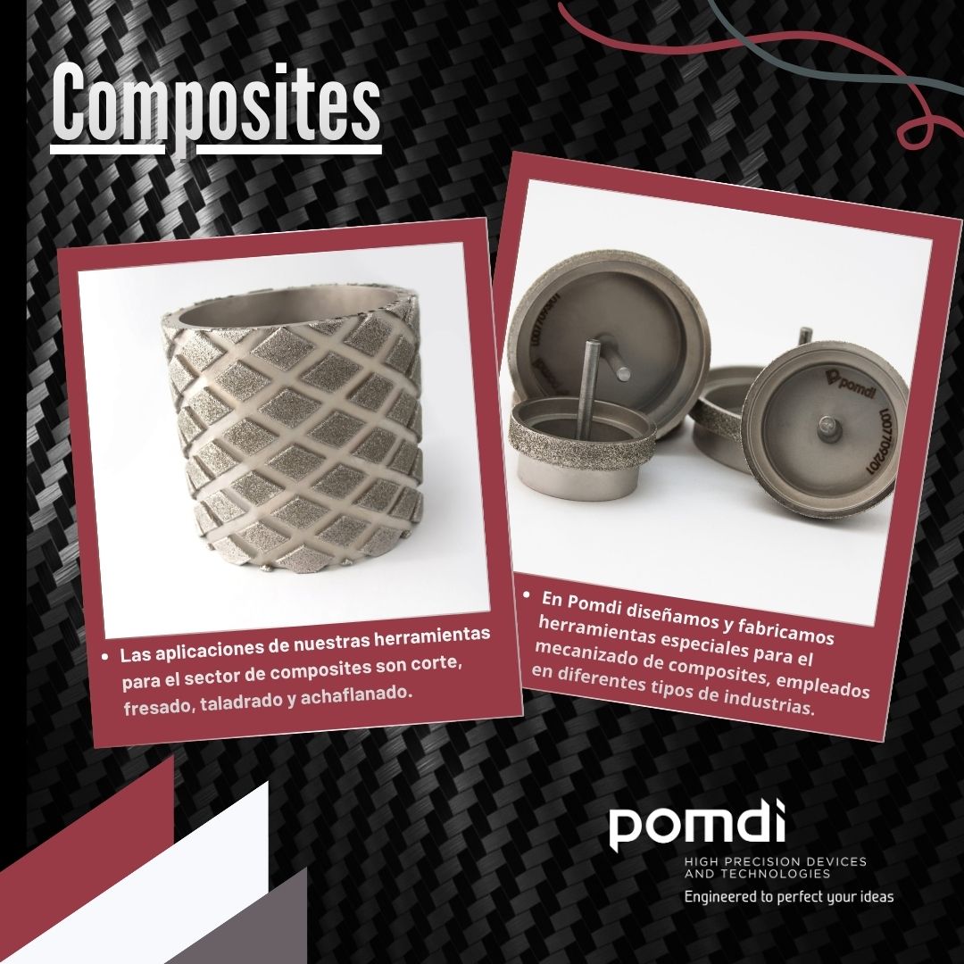 pomdi's tweet photo. Soluciones de corte de alto rendimiento para composites. En Pomdi entendemos los desafíos de los nuevos materiales industriales; por eso, nuestras herramientas de diamante ofrecen la tenacidad necesaria para un trabajo continuo y eficiente. https://t.co/dl3UQLWSIu