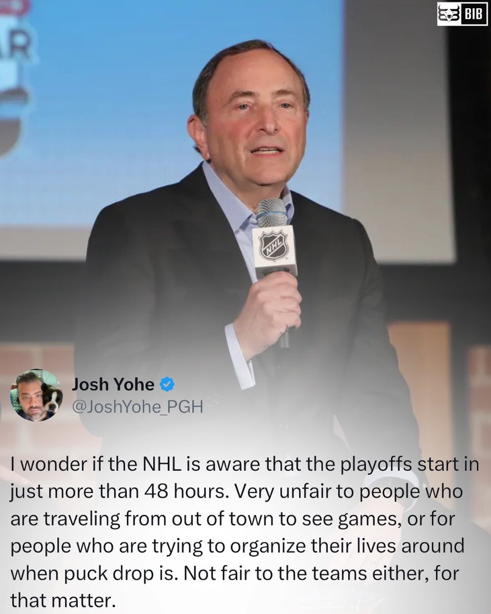 BuiltInBuffalo_'s tweet image. The #NHL Playoff Schedule STILL hasn’t been released! 😬

#Sabres | #Sabrehood | #LetsGoBuffalo