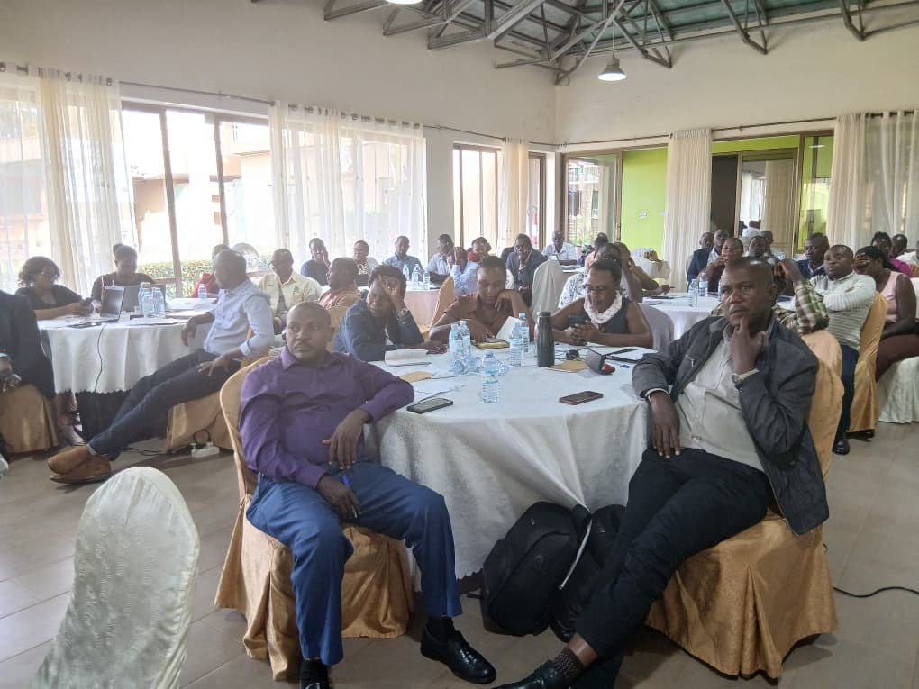 Dr Jane Nabakooza giving her speech during the Day two of the Antimalarial Resistance Management Training  - National Training of Trainers (ToT) Workshop at Riders Hotel Seeta Mukono. This workshop is organized by <a href="/MinofHealthUG/">Ministry of Health- Uganda</a> Makerere University.