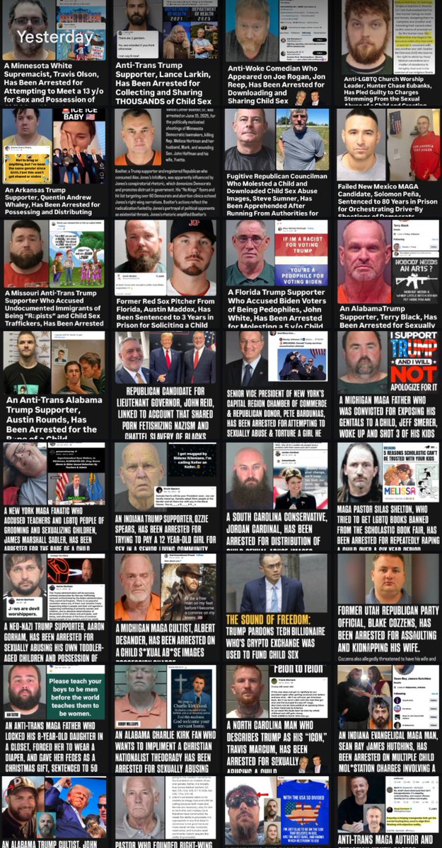 <a href="/GenoVeno73/">Gene Trevino</a> Part of the vile 25% who still support the Pedophile.