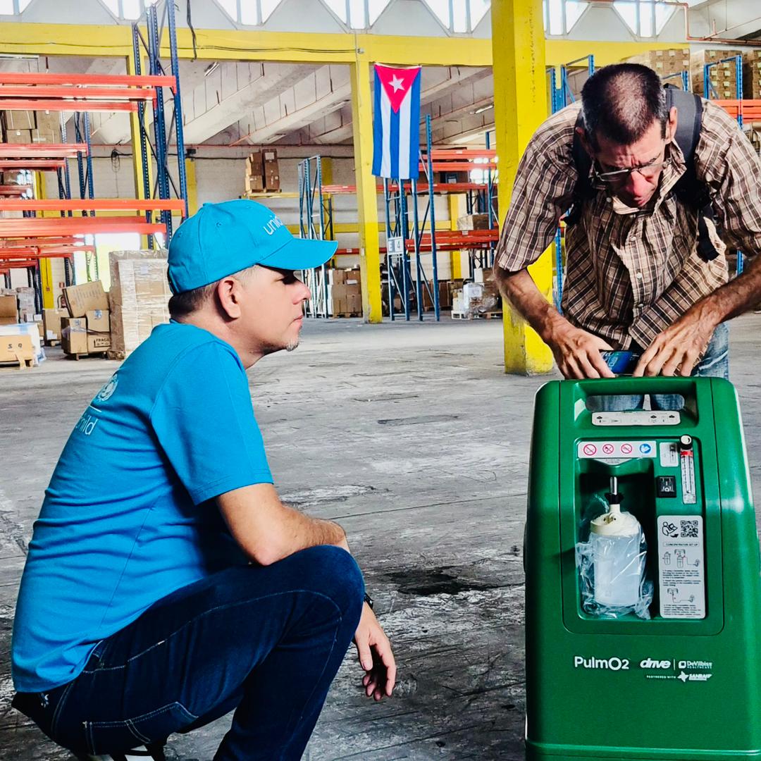 Está en marcha la distribución de un donativo de UNICEF de 100 concentradores de oxígeno, para los servicios de urgencia de la red de hospitales maternos y pediátricos del país. #ParaCadaInfanciaSalud