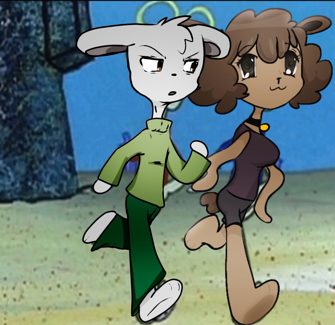 MoralesPep5868's tweet image. Bunny me and skinny Fred 
#maxandruby #maxandruby0004