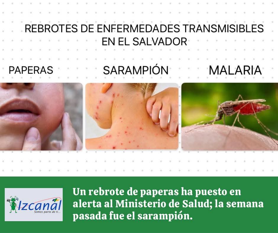 #SaludSV| El Ministerio de Salud informó sobre un brote de paperas, con 27 casos confirmados hasta mediados de marzo de 2026. La enfermedad, altamente contagiosa, afecta principalmente a la niñez y se transmite por secreciones respiratorias.

📷✍️ <a href="/prensaizcanal/">Radio Izcanal 92.1 fm</a>