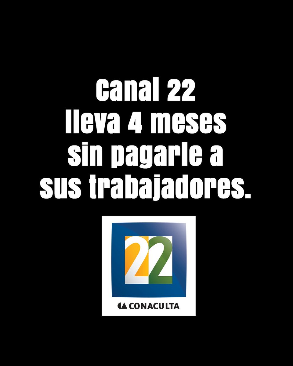 YoXLas40Horas2's tweet photo. Buenos días a todxs, excepto a @cultura_mx que tiene a @imcine , @Canal22 @CanalOnceTV @FCEMexico @CinetecaMexico @CCCMexico @Capital21_Tv  sin salario y que hasta julio les pagan por no saber gestionar y prevenir. https://t.co/QgWnPSVw40