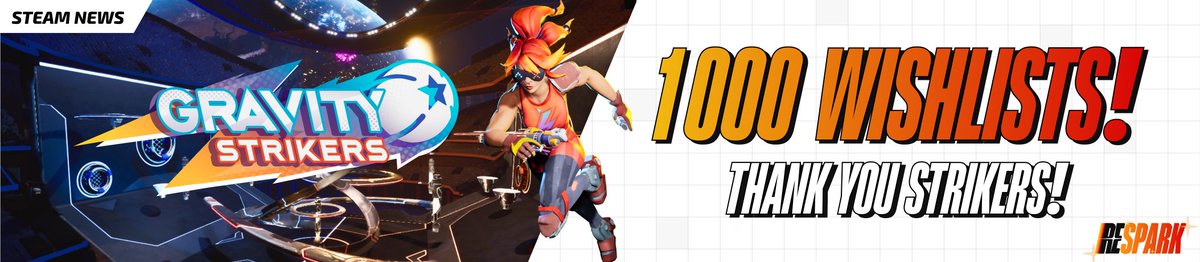 ReSpark_Studio's tweet photo. 1000 Wishlists! ❤️

We are proud to announce that we've reached that milestone recently, thanks to you!

We've been hard at work recently and knowing that we still have your support is an amazing feeling and helps us push forward every day! Thank you so much! https://t.co/HL1ZPOmJyc