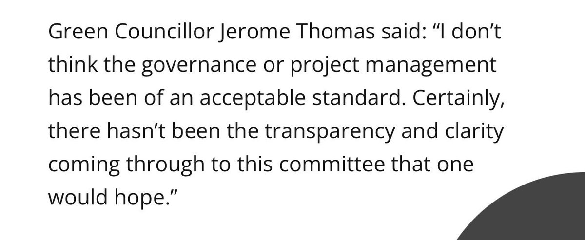 <a href="/Glutenfreescone/">Fatbird 🍃💚🍃</a> Jerome Thomas @BristolJerome talking about acceptable governance. A cllr who sat on a whistleblower claim emailed to him as @westofenglandCA scrutiny chair. And did damn all but protect officers who enabled a Dan Norris vendetta. Morally bankrupt.