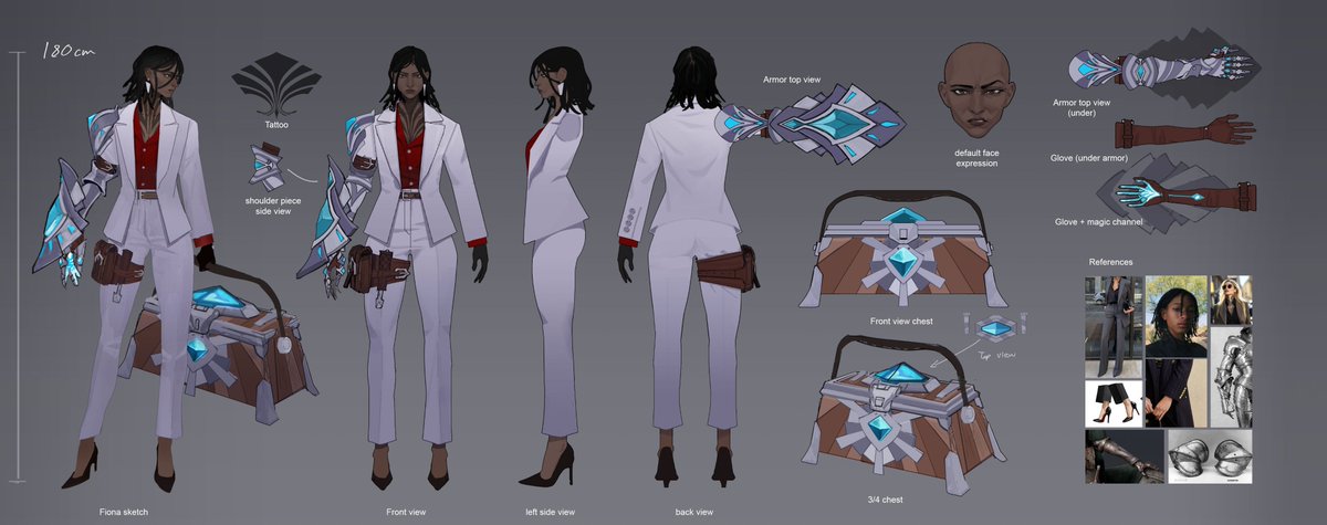 PlayGuildrun's tweet photo. Sharing some concept-to-final progress for one of our characters: Fiona. She's a healer and can craft items in-combat.
#Conceptart #indiegame #gameart #autobattler #roguelike https://t.co/Ja3s3lectz