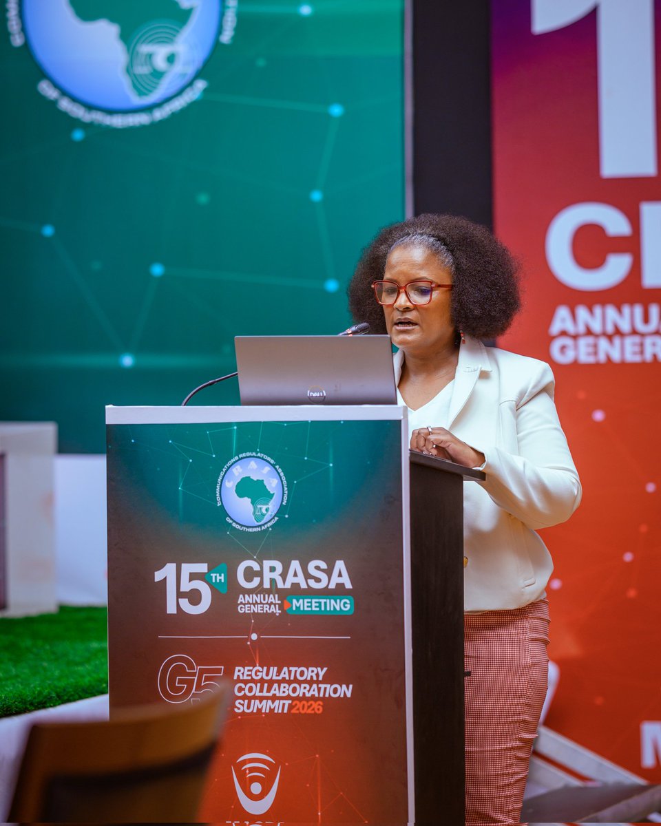 MACRAMALAWI's tweet photo. Malawi hosts the 15th CRASA AGM at BICC.

MACRA DG Mayamiko Nkoloma called for collaboration, ITU’s Halima Letamo reaffirmed support, while Harold Msusa emphasised digital trust and affordable connectivity.

#MACRA 
#CRASA https://t.co/OtNr8Zd7eu