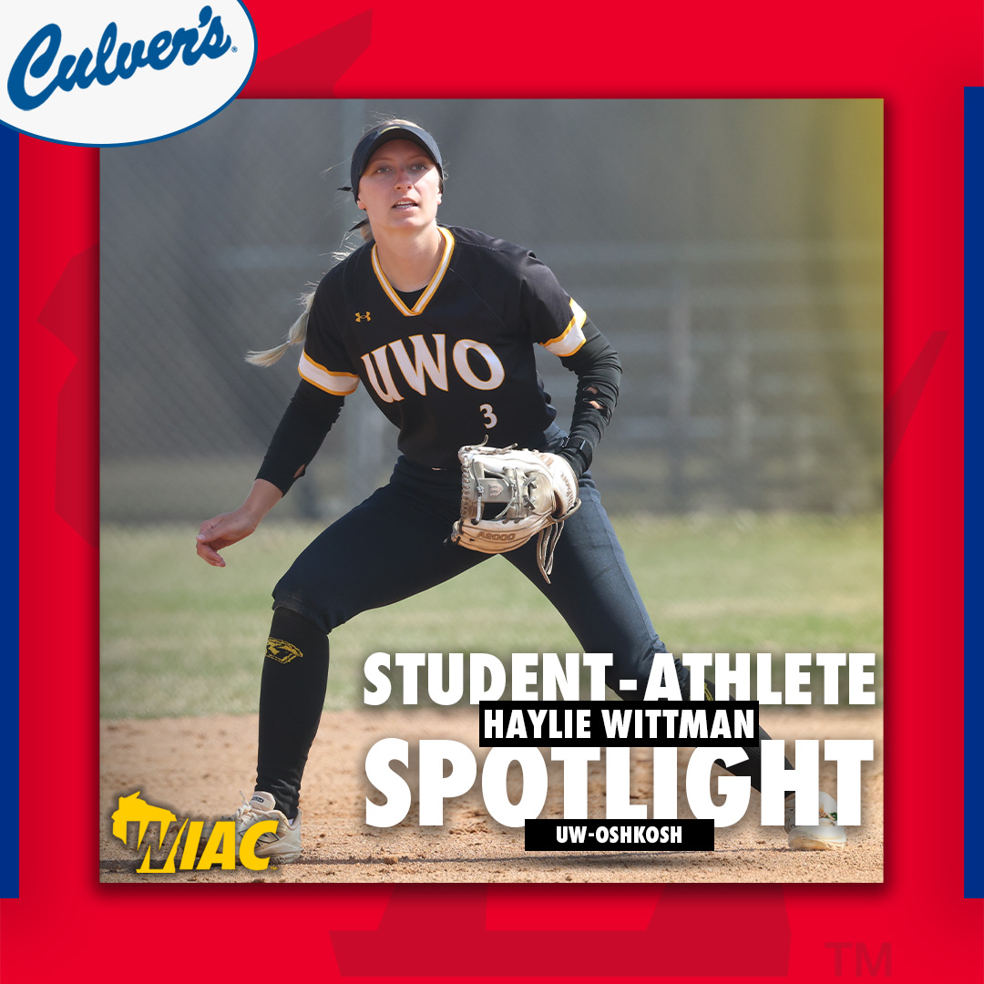 wiacsports's tweet image. #WIACSB #WIACBASE | @UWOshkoshTitans Haylie Wittman 🥎🐢🥩 (bit.ly/4cvHZnq) and Braydon Skenandore ⚾️🐼🌮 (bit.ly/4tqoVhJ) are this week’s Student-Athlete Spotlights (pres. by Culver’s)

#ExcellenceInAction
#d3sb
#d3baseball