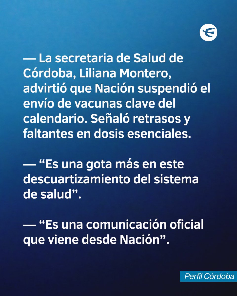 Perfil Córdoba tweet media