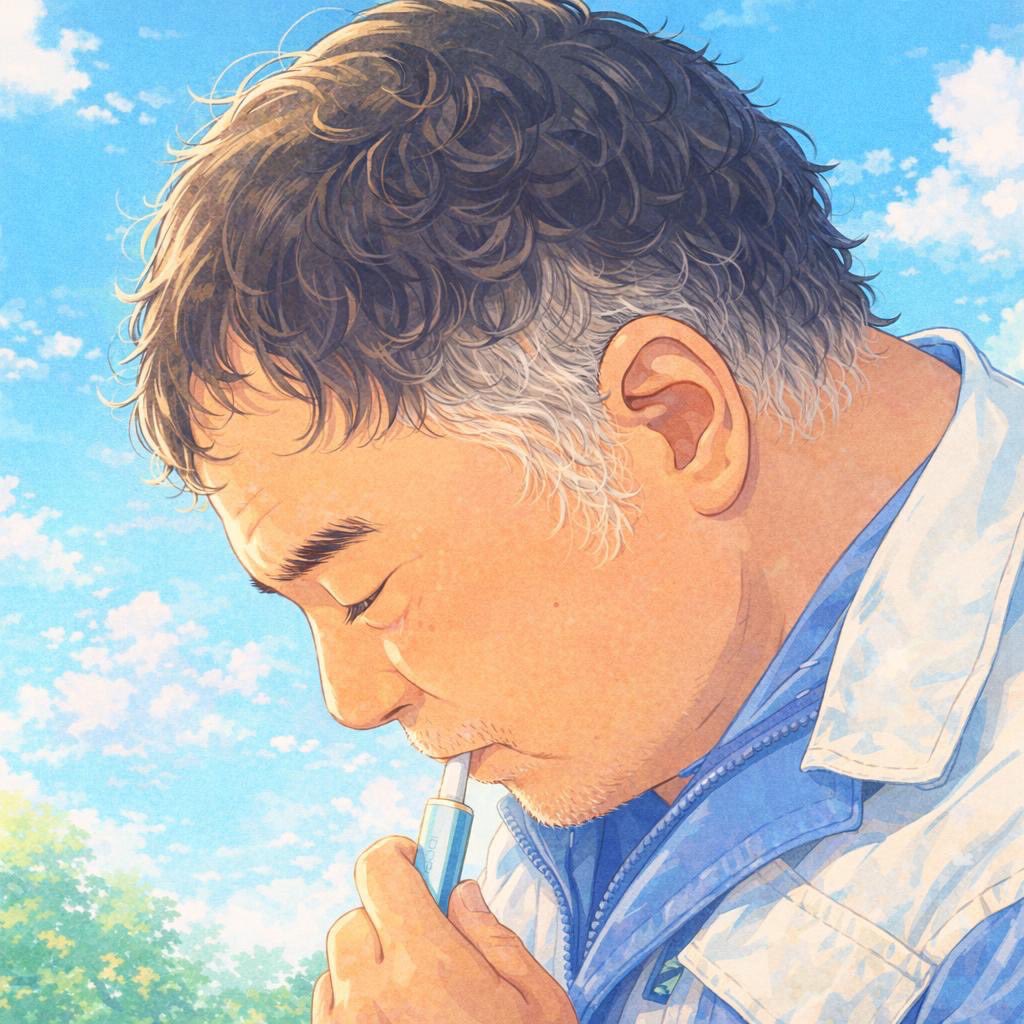 アイコスおじさん。