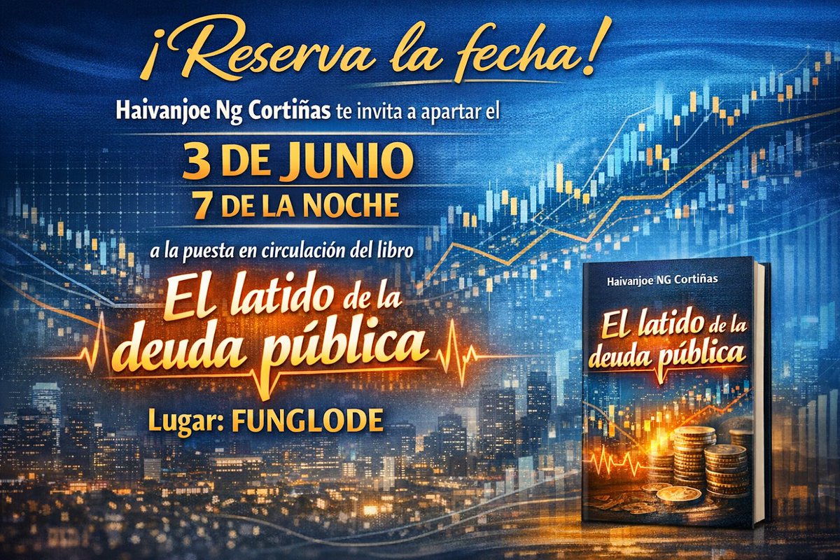 Aquí la fecha para la puesta en circulación de mi nuevo libro, aparta la fecha: