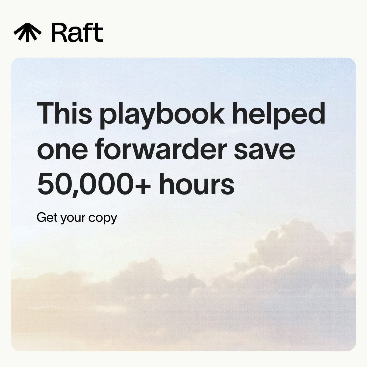 Raft - The AI workforce for supply chain tweet media