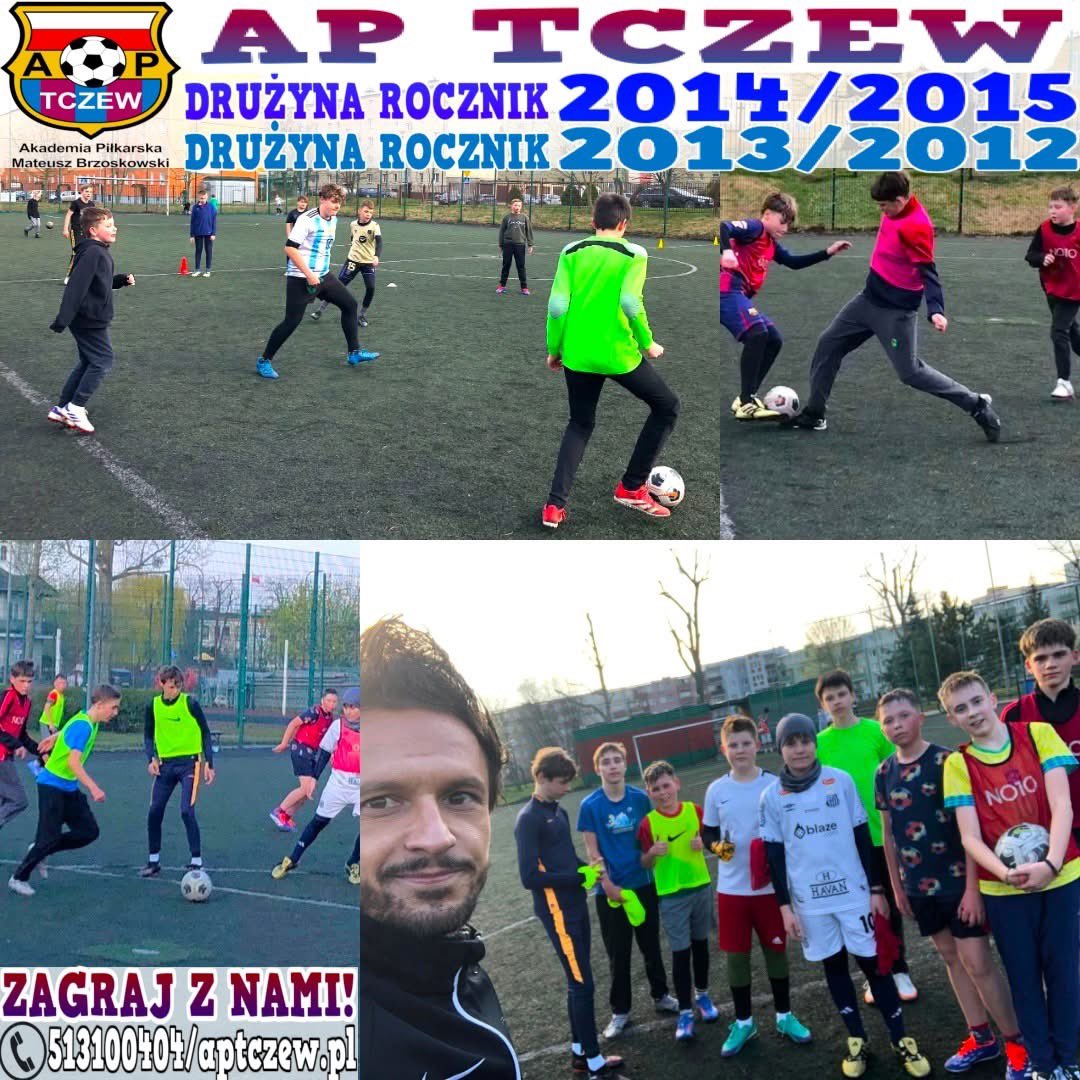 Piłkarski tydzień w naszej #AkademiaPiłkarskaTczew #Tczew trwa w najlepsze🙂
📸Dziś kilka ujęć z treningów drużyn #APTczew 2013/2012, 2015/2014, które odbyły się w poniedziałek i środę.
Dziękujemy za Waszą energię👏⚽️
facebook.com/share/p/1G5f6T…
-
#AkademiaPiłkarskaMateuszBrzoskowski