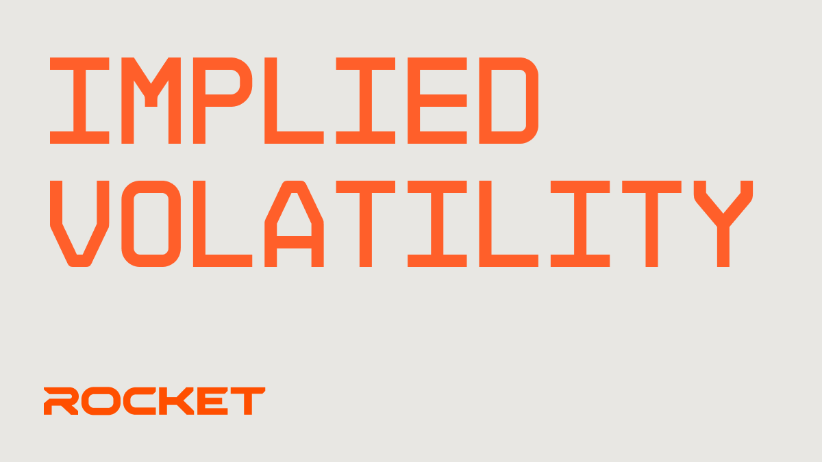 RCKTFoundation's tweet photo. Implied volatility is the market's forecast of future price movement. High IV means expensive options. Low IV means cheap ones. Trade the difference. Options are coming to Rocket, get ready. https://t.co/WZ28tQKV1Z