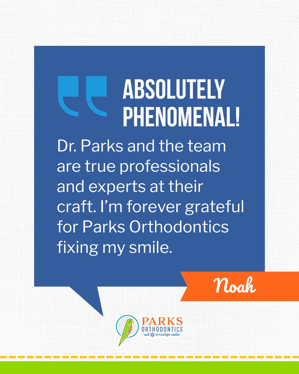 Parks Orthodontics tweet media