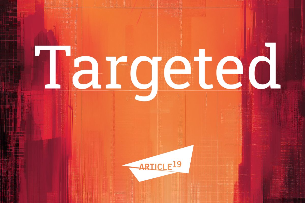 article19org's tweet image. New report! Targeted explores the global impact of US foreign aid cuts on freedom of expression, and the people working to defend it.