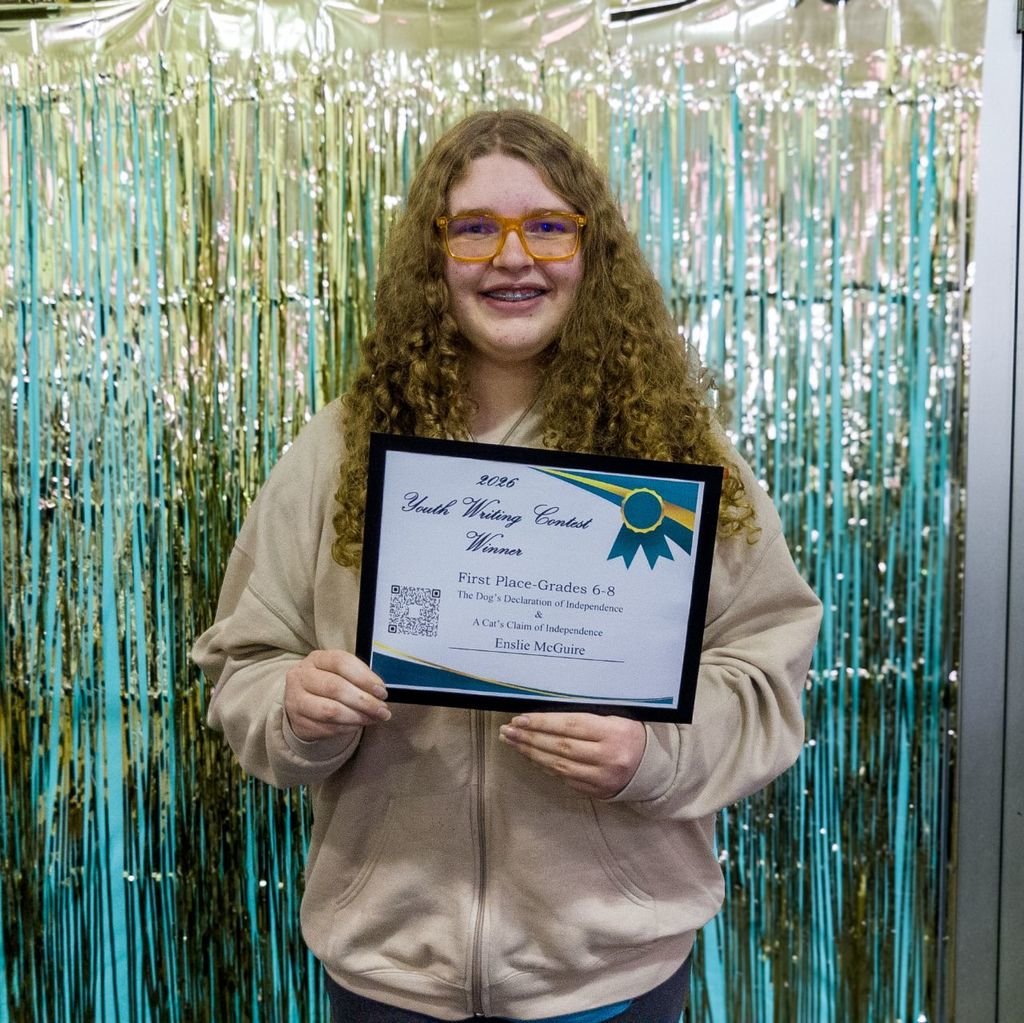PilotsPrincipal's tweet photo. Ayersville students excelled at the Create Your Own Story contest! 
🏆 HS winners: Gwen H.🥇, Kendyl B.🥈, Hannah A.🥉
🏆JH: Enslie M.🥇

Proud of our girls' creativity, courage, and representation of our school!✈️ https://t.co/KGwn9hiJrN