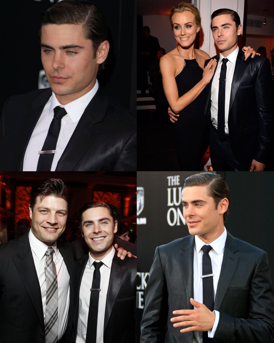 Zac Efron at the premiere of "The Lucky One" at Grauman's Chinese Theatre in Hollywood. (2012)