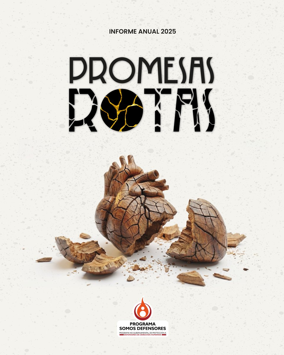 SomosDef's tweet photo. #PromesasRotas 
📖Informe anual 2025 
💔El suroccidente continúa concentrando esta violencia selectiva: 39% de las agresiones y 41% de los asesinatos registrados en el 2025 tuvieron lugar en Cauca, Nariño, Putumayo y Valle del Cauca. https://t.co/o9yBETTikK