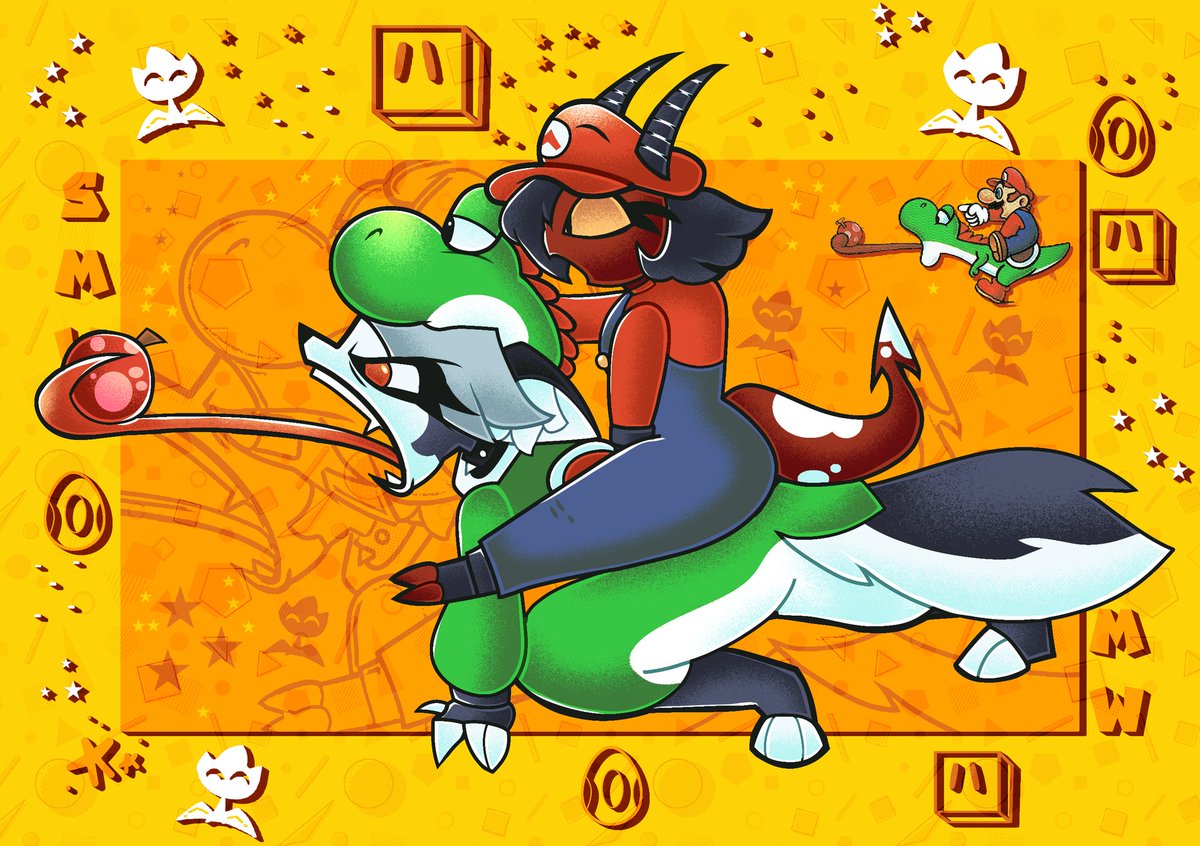 M4ri0Arts's tweet image. ⭐️LOONA AND MILLIE ⭐️

#smw #supermario #helluvaboss #helluvabossart #millie #loona #art #mario