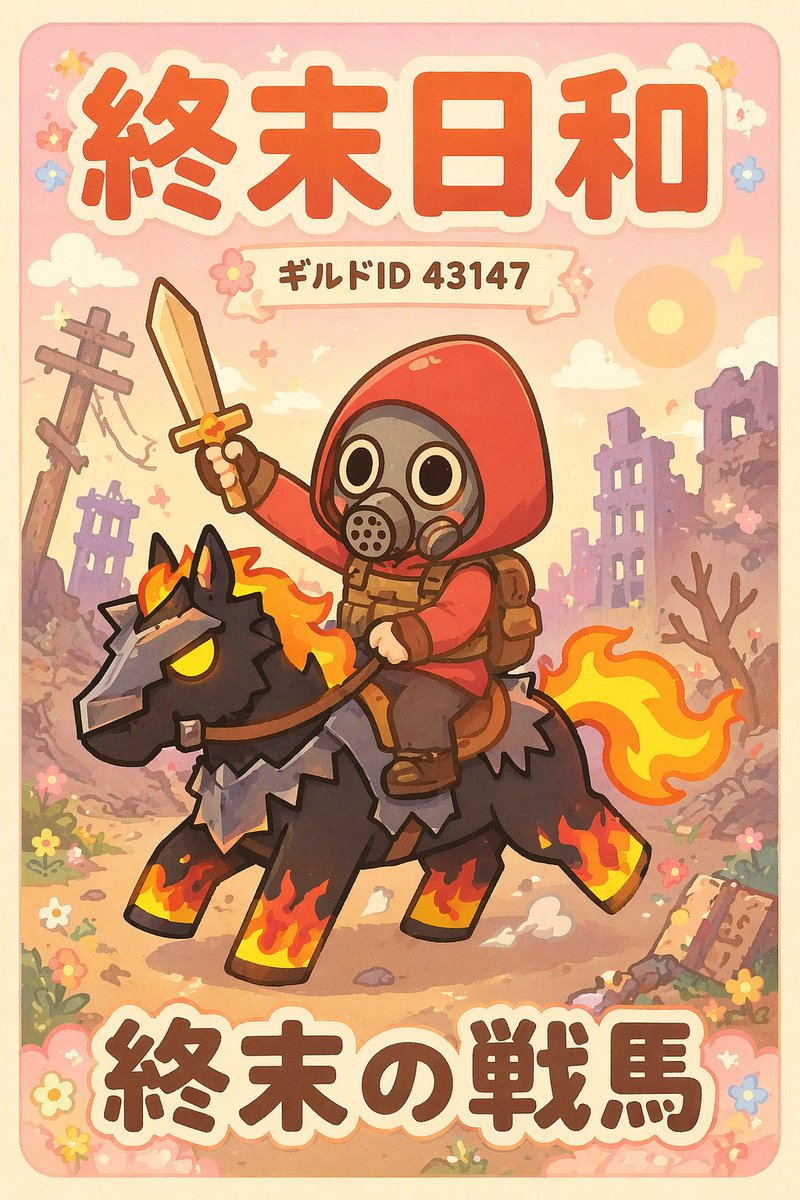 しみチョコ࿘終末日和 tweet media